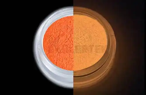 Orange Glow In The Dark Pigment GOR-03 image