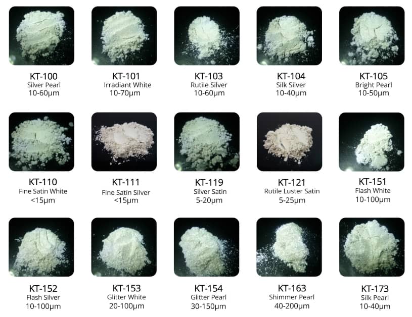 Merck iriodin alternative Premium Alternatives to Merck Iriodin Silver White Effect Pigments image